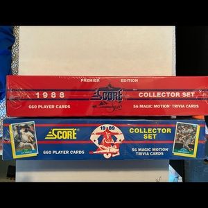 1988 & 1989 Score Factory Set